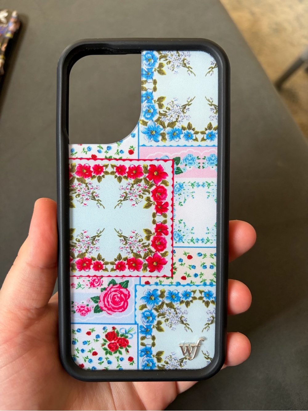 IPHONE 16 Wildflower Floral Patchwork Phone Case
